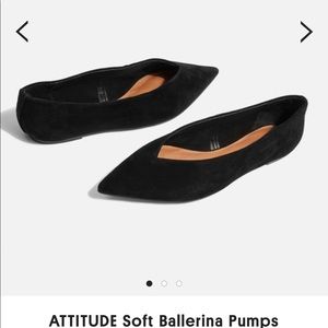 Topshop Soft Ballerina Pump Flats 6.5/37